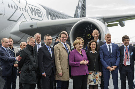 Angela MerkelEröffnung der Luftfahrtmesse ILA 2018 in Berlin