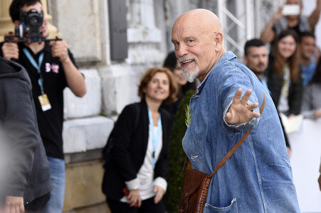 Ankunft von John Malkovich auf dem San Sebastian Film Festival 2017