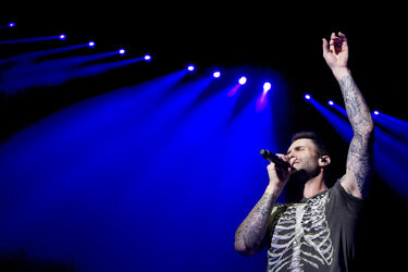 Konzert von Maroon 5 in Madrid