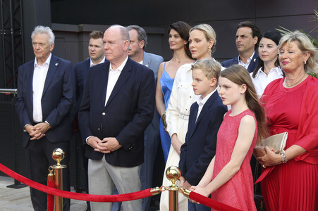 Einweihung des Themenbereichs Monaco mit Fürst Albert II. im Europa-Park in Rust