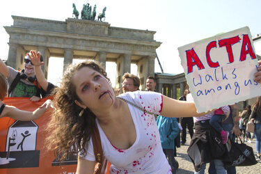 Zombie-Walk der Piratenpartei, Berlin