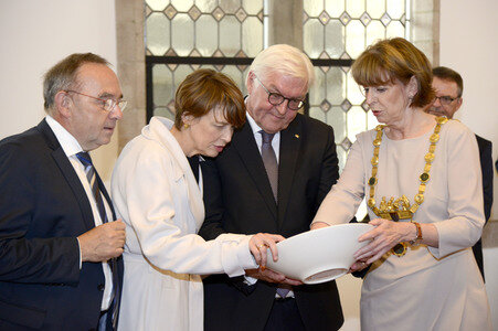 Frank-Walter Steinmeier zu Besuch in Köln