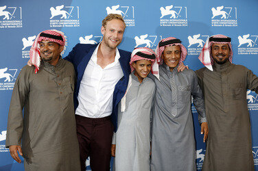 'Theeb' Photocall, Biennale 2014