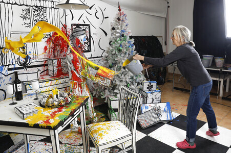 BODYART: Bunte Weihnacht / Colour Christmas Splash