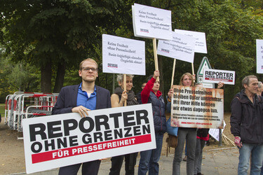 Kundgebung vor der Türkischen Botschaft, Berlin