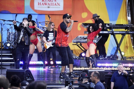 Flo Rida in der ABC-Show 'Good Morning America' in New York