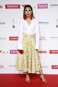 Goldene Bild der Frau 2017 in Hamburg