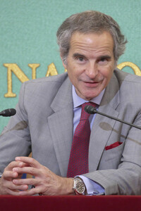 26.06.2026<br>Pressekoferenz mit Rafael Grossi in Tokio