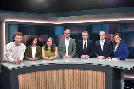 Talkshow 'hart aber fair' in Berlin