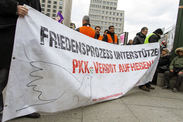 Demonstration gegen PKK Verbot, Berlin