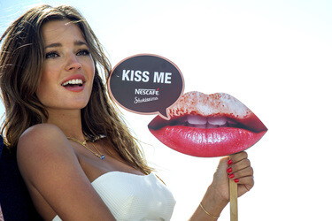 Nescafé Shakissimo Photocall, Madrid