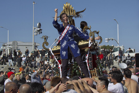 Reinigungszeremonie in Fujisawa