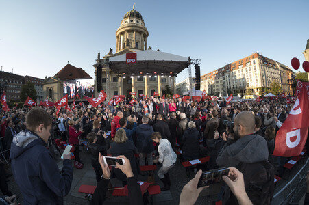 Wahlkampfveranstaltung mit Martin Schulz in Berlin