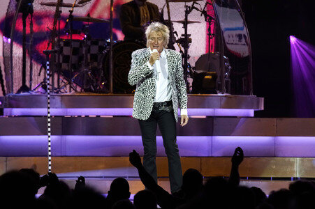 Konzert von Rod Stewart in Berlin