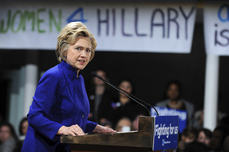 Rede von Hillary Clinton in New York