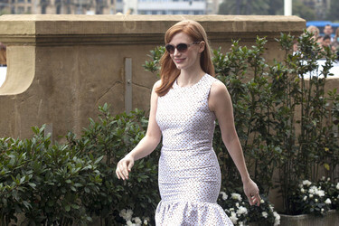Ankunft von Jessica Chastain beim San Sebastian Film Festival 2014