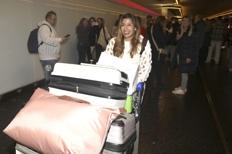 Rückkehr aus dem Dschungel-Camp 2026 auf dem Flughafen Frankfurt am Main