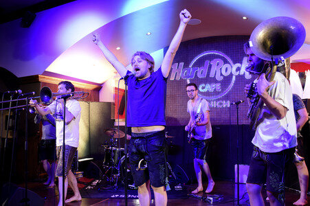 Geburtstagsfeier 15 Jahre Hard Rock Cafe in München