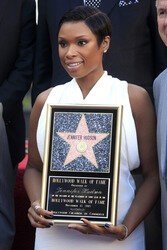 Jennifer Hudson erhält einen Stern auf dem Hollywood Walk of Fame, Los Angeles
