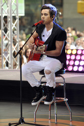 Austin Mahone in der NBC-Show 'Today', New York