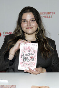 Bianca Mov auf der Frankfurter Buchmesse 2025 in Frankfurt
