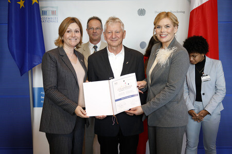 Verleihung des Deutsch-Französischen Parlamentspreises 2025 in Berlin