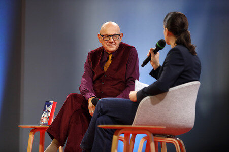 Andreas Pflüger auf der Frankfurter Buchmesse 2025 in Frankfurt