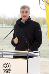 28.10.2026<br>Spatenstich zum Baubeginn der Munich Arena in München