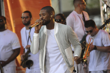 Usher in der NBC-Show 'Today', New York