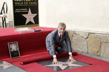 Christoph Waltz erhält einen Stern auf dem Hollywood Walk of Fame, Los Angeles