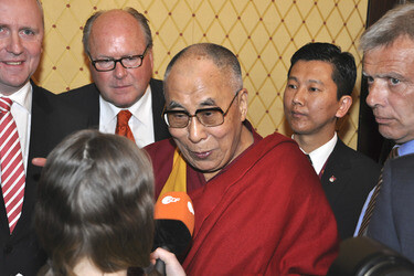 Dalai Lama Pressekonferenz , Frankfurt