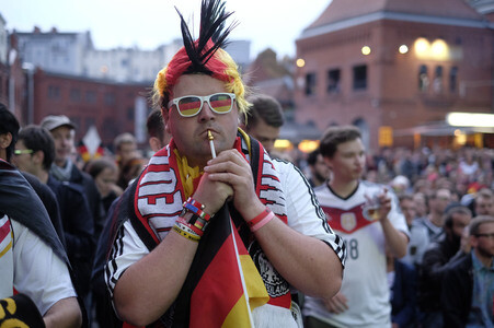 UEFA-Fußball-Europameisterschaft 2016 Spiel Deutschland gegen die Ukraine in Berlin