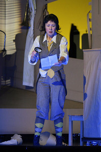 Theaterprobe 'Erich und die Detektive' in Berlin