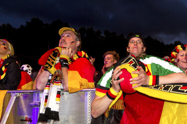 WM-Fanmeile beim Spiel Deutschland gegen Ghana, Berlin