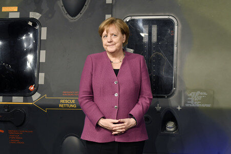 Eröffnung der Luftfahrtmesse ILA 2018 in Berlin