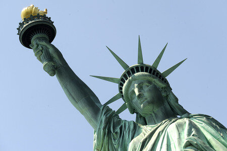 Pressetermin  zu den Bauarbeiten am Statue of Liberty Museum in New York