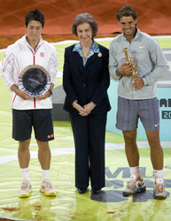 Tennis Mutua Madrid Open Match Rafael Nadal vs. Kei Nishikori, Madrid