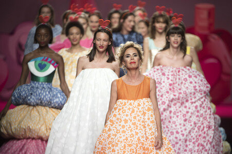 Agatha Ruiz de la Prada Fashion Show auf der Mercedes-Benz Fashion Week Madrid Spring/Summer 2019
