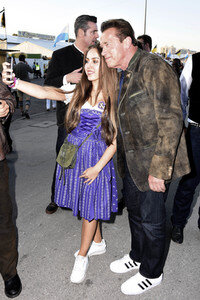 Arnold Schwarzenegger auf dem Oktoberfest 2017 in München