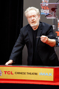 Hand and Footprint Ceremony mit Ridley Scott in Los Angeles