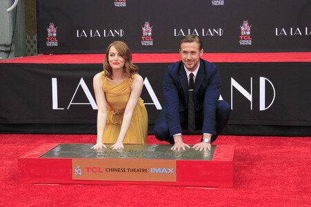 Hand and Footprint Ceremony mit Emma Stone und Ryan Gossling in Los Angeles