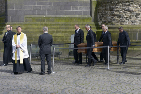 Trauergottesdienst für Guido Westerwelle in Köln