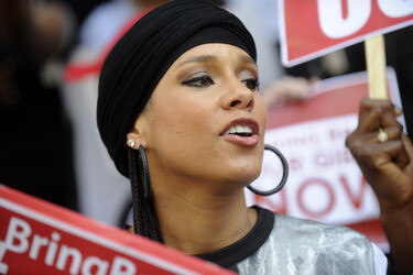 Protest gegen Boko Haram, New York