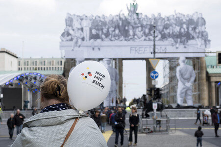 Bürgerfest 'Nur mit euch' in Berlin
