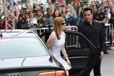 Ankunft von Jessica Chastain beim San Sebastian Film Festival 2014