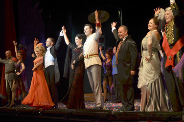 100. Jubiläum der Operette 'Die Csárdásfürstin' im München