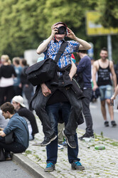 Parade zum 37. Christopher Street Day in Berlin