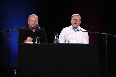 Jón Gnarr auf der lit.Cologne 2017 in Köln