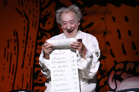 Theaterprobe 'Der eingebildet Kranke' in Berlin