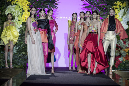 Hannibal Laguna Fashion Show auf der Mercedes-Benz Fashion Week Madrid Autumn/Winter 2018